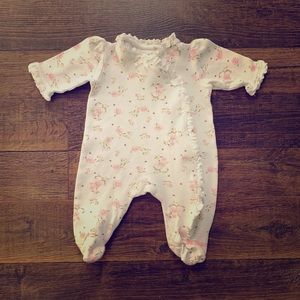 💕✨ Baby Girl Floral Jumpsuit with Ruffles ✨💕